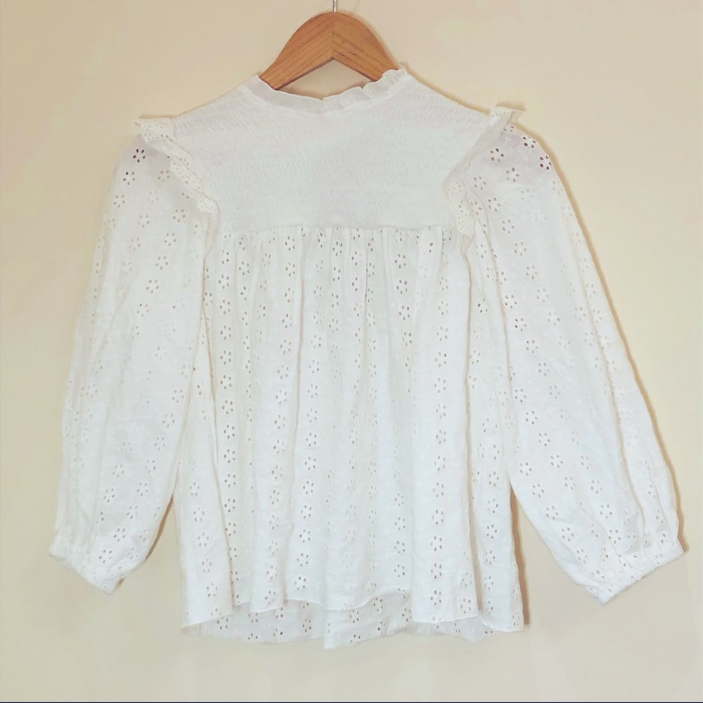 Asos Design Ruffle Top - Picture 2 of 11